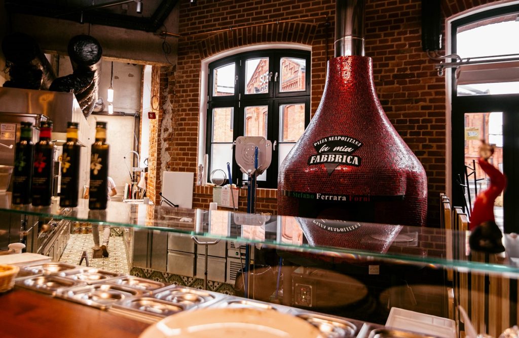 La mia Fabbrica - Wnętrze restauracji