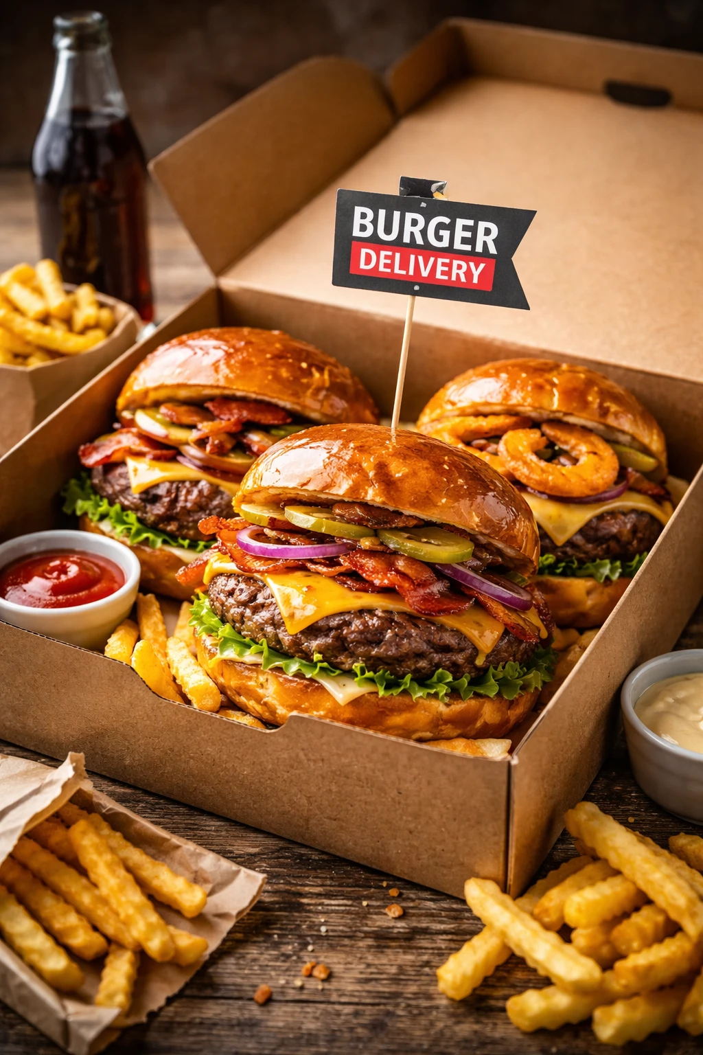 Burgery Poddębice dostawa